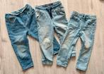 Spijkerbroeken denim 3 stuks lichtblauw lange jeans 92, Broek, Jongen of Meisje, Ophalen of Verzenden, Zo goed als nieuw
