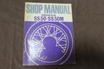 Honda SS50 SS50M 1972 bromfiets moped shop manual, Fietsen en Brommers, Handleidingen en Instructieboekjes, Ophalen of Verzenden