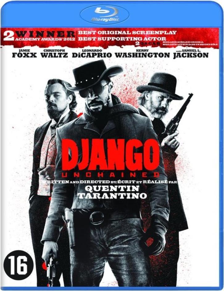Quentin Tarantino - 'Django Unchained', Cd's en Dvd's, Blu-ray, Zo goed als nieuw, Drama, Ophalen of Verzenden