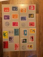Postzegelkaarten met eerste dag stempel, Ophalen of Verzenden, Na 1940, Gestempeld