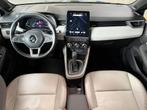 Renault Clio 1.6 E-Tech 140 Initiale Paris | Groot Navi | Le, Auto's, Gebruikt, Beige, 23 km/l, Leder