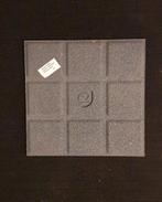 Rubberen dakterrastegels grijs 40x40x2,5 cm, Ophalen, Rubber, Nieuw, Minder dan 5 m²