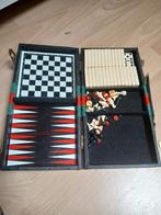 Reisspel Set: Schaken, Backgammon, Dammen & Domino, Hobby en Vrije tijd, Gezelschapsspellen | Bordspellen, Een of twee spelers