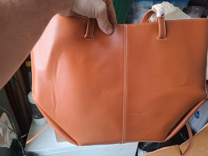 Polene cyme mini tas, Sieraden, Tassen en Uiterlijk, Armbanden, Nieuw, Leer, Bruin, Ophalen of Verzenden