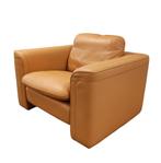 Leren DeSede DS98 vintage design fauteuil - i.z.g.st., Ophalen, Gebruikt, 75 tot 100 cm, Leer