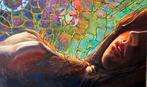 Alex L- Nude- Handgeschilderd (100%)- Uniek- 80x120cm, Ophalen of Verzenden