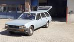 belastingvrije * PEUGEOT 505 BREAK FAMIALE 2.0 GL 1985 ‼️, Auto's, Oldtimers, Lichtmetalen velgen, Blauw, Mercedes-Benz, Handgeschakeld