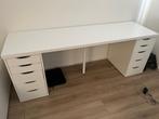 LAGKAPTEN / ALEX Bureau, wit, 200x60 cm. Per stuk €150, Huis en Inrichting, Bureaus, Ophalen, Zo goed als nieuw