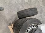 4 winterbanden met velgen, Auto-onderdelen, Banden en Velgen, Ophalen, 16 inch, Banden en Velgen, Winterbanden