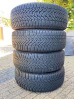 Licht metalen velgen met winterbanden, Ophalen, 215 mm, Banden en Velgen, 17 inch