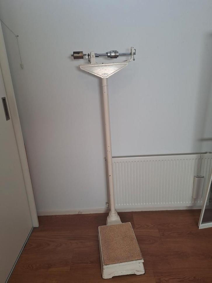 Vintage Lameris Personenweegschaal, Antiek en Kunst, Antiek | Gereedschap en Instrumenten, Ophalen