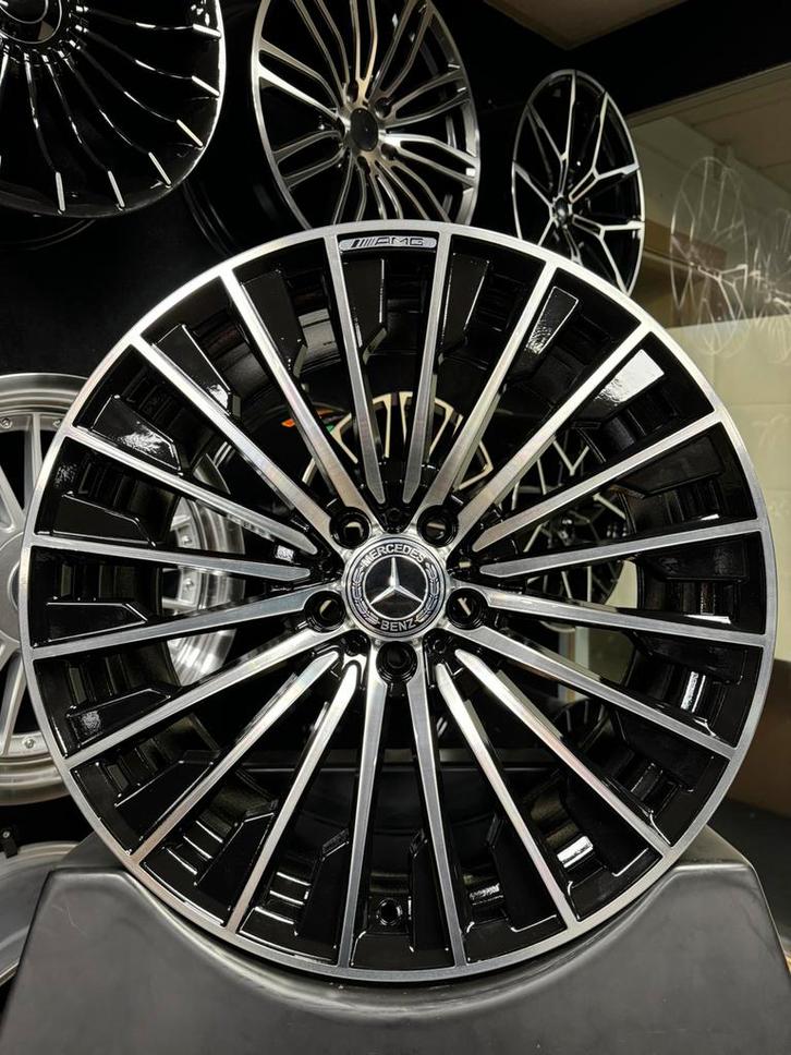 19 inch velgen voor Mercedes AMG look 5x112 C E KLASSE W205, Auto-onderdelen, Banden en Velgen, Velg(en), 19 inch, Personenwagen