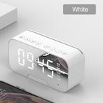 Digitale wekker met bluetooth speaker, radio, spiegel en TF, Ophalen, Nieuw, Digitaal