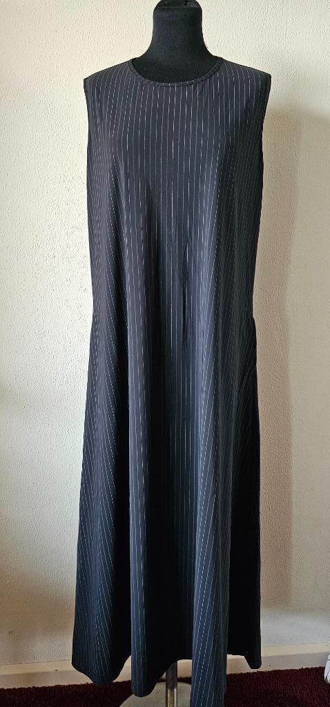 zwarte travelstof maxi jurk van Studio anneloes maat xxl, Kleding | Dames, Grote Maten, Jurk, Zwart, Verzenden