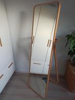 Ikea IKORNESS staande spiegel, essen, Ophalen, Zo goed als nieuw, 150 tot 200 cm, Rechthoekig