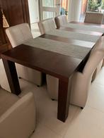 Eiken eetkamertafel (240x99x77), Ophalen, Klassiek, Eikenhout, 200 cm of meer