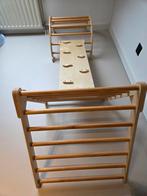 Montessori klimrek met glijbaan en klimmuur, Ophalen of Verzenden, Zo goed als nieuw, Glijbaan