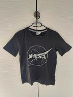 NASA shirt zilver, Zwart, Ophalen of Verzenden, Zo goed als nieuw, Korte mouw