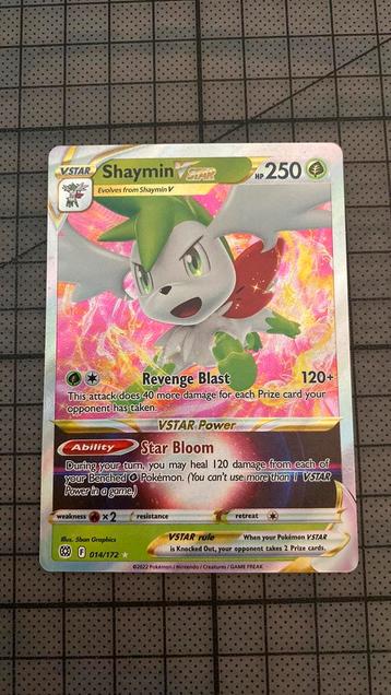Shaymin Vstar - brilliant stars 014/172 beschikbaar voor biedingen