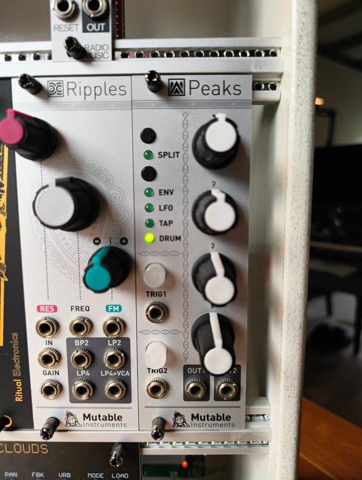 Mutable Instruments Peaks Eurorack Module, Muziek en Instrumenten, Instrumenten | Onderdelen, Zo goed als nieuw, Keyboard of Synthesizer