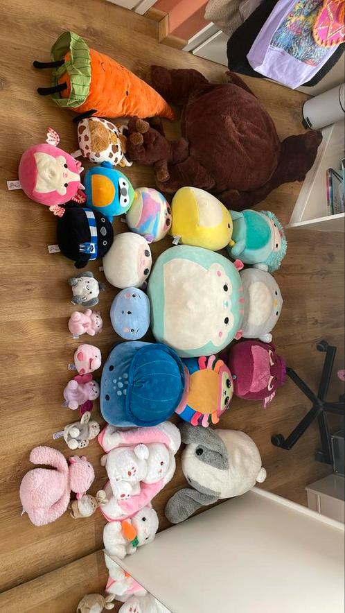 Diverse soorten knuffels, Kinderen en Baby's, Speelgoed | Knuffels en Pluche, Zo goed als nieuw, Overige typen, Ophalen