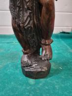 beeld jager indonesisch vintage, Verzamelen, Ophalen of Verzenden