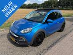 Opel ADAM 1.0 Turbo Rocks Online Edition Airco Cabrio, Auto's, Gebruikt, Euro 6, 1041 kg, Bedrijf