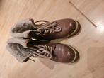 Half hoge leren schoenen maat 39, Bruin, Overige typen, Ophalen of Verzenden, Zo goed als nieuw
