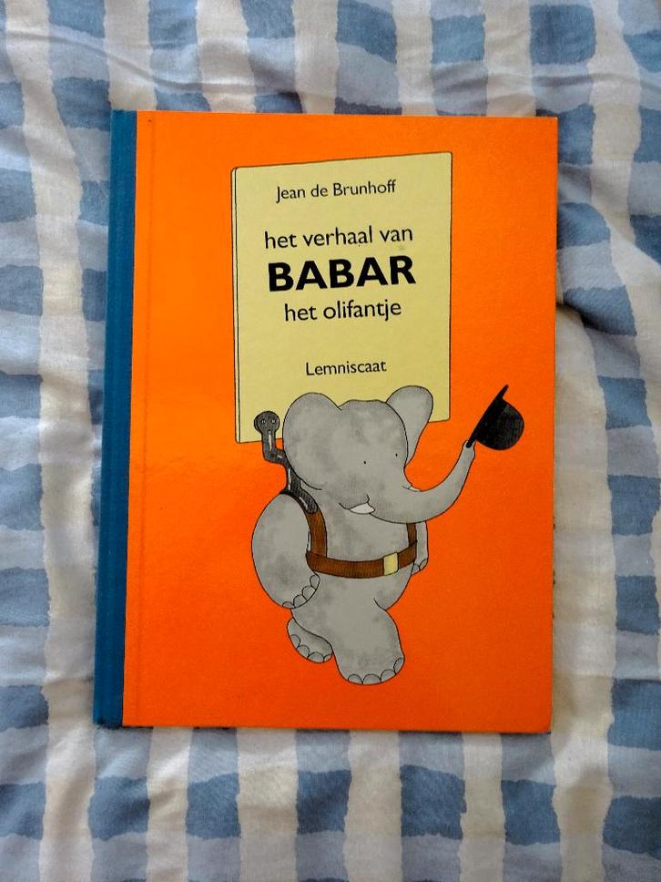 Verhaal van Babar het olifantje - Jean de Brunhoff 37x27 cm, Boeken, Kinderboeken | Kleuters, Gelezen, Fictie algemeen, Verzenden