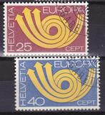 Europa CEPT Zwitserland 1973 MiNr. 994-995 gestempeld, Postzegels en Munten, Postzegels | Europa | Zwitserland, Verzenden, Gestempeld
