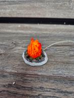 Lemax vuurtje vlammend kerstdorp kersthuisjes, Ophalen of Verzenden, Zo goed als nieuw