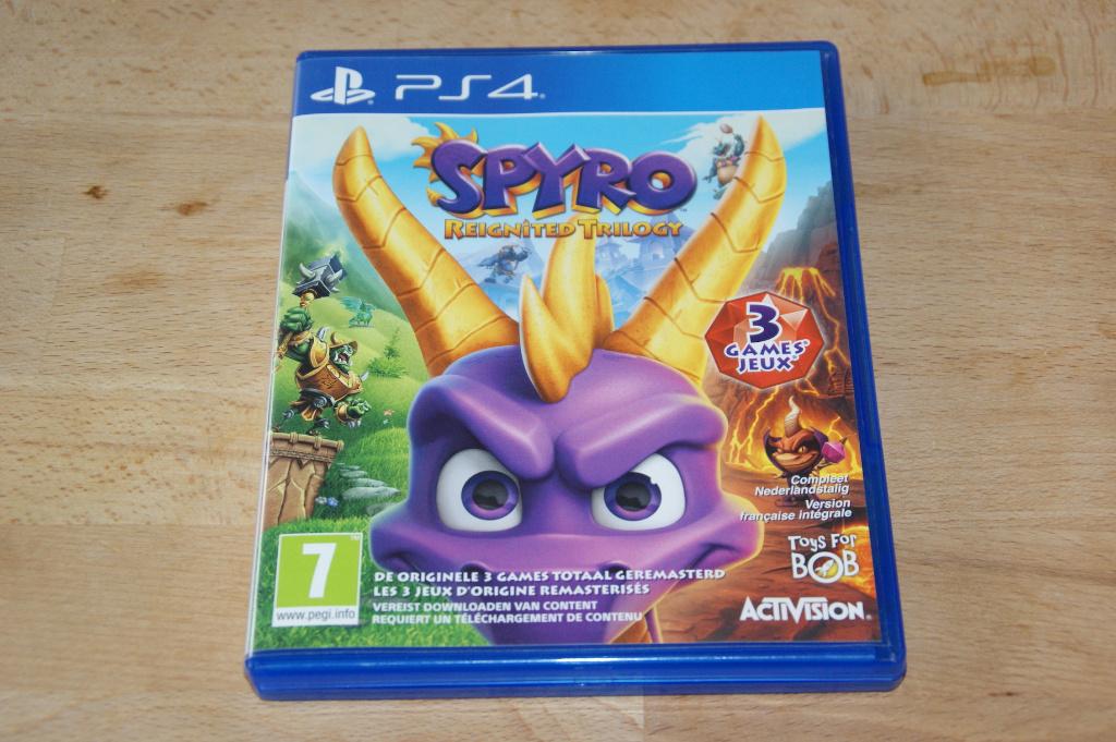 Spyro Reignited Trilogy (ps4), Spelcomputers en Games, Games | Sony PlayStation 4, Avontuur en Actie, Gebruikt, 1 speler, Ophalen of Verzenden