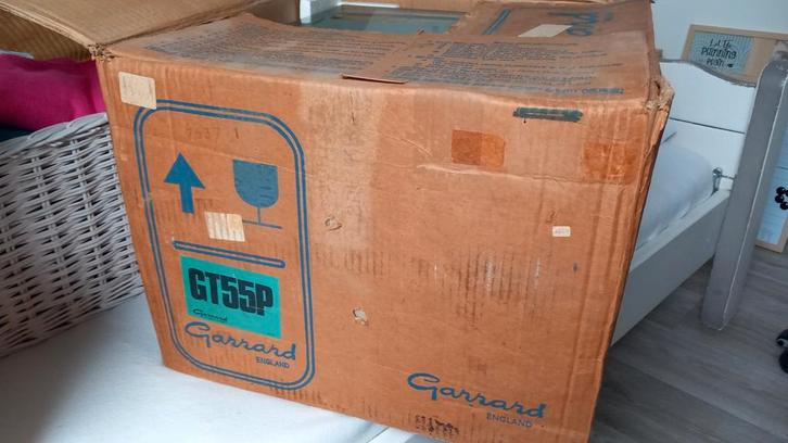 Garrard GT55P Platenspeler - Nieuw en Zeldzaam!, Audio, Tv en Foto, Platenspelers, Nieuw, Platenspeler, Overige merken, Pitch-regelaar