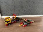 Lego technic 8109 Flatbed/laadplatdorm truck moc aanhanger, Ophalen, Gebruikt, Complete set, Lego