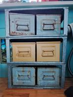 magazijn bakken stelling, Huis en Inrichting, Kasten | Ladekasten, Ophalen, Gebruikt, 5 laden of meer, Minder dan 100 cm