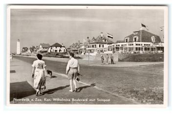 Noordwijk aan Zee, Kon. Wilhelmina Boulevard met Seinpost beschikbaar voor biedingen