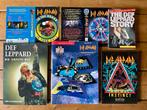 Def Leppard Boeken + VHS Inlegvellen, Ophalen, Artiest