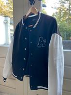 Baseball Jack Zwart - Wit, S, Kleding | Dames, Jasjes, Kostuums en Pakken, Jasje, Shein, Ophalen of Verzenden, Zo goed als nieuw