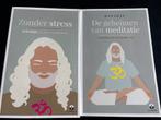 2x Davidji – Zonder stress & Meditatie, Ophalen of Verzenden, Zo goed als nieuw, Meditatie of Yoga, Instructieboek