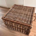 rieten mand 80x80x50, Ophalen of Verzenden, Zo goed als nieuw, Rechthoekig, Riet