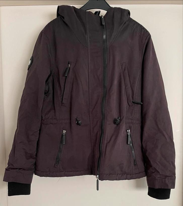 Superdry Winterjas, Kleding | Dames, Jassen | Winter, Gedragen, Maat 42/44 (L), Zwart, Ophalen of Verzenden