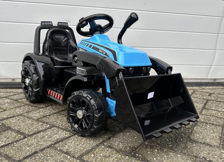 Tractor blauw 6V + trailer, softstart afstandsbediening!!!, Kinderen en Baby's, Speelgoed | Buiten | Accuvoertuigen, Nieuw, Ophalen of Verzenden