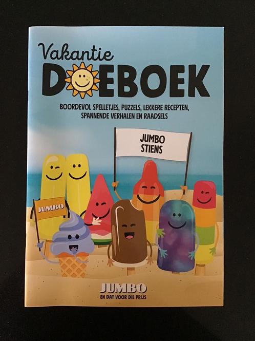 Vakantie Doeboek. Merk Jumbo. Uitgave 2025. Nieuw., Boeken, Kinderboeken | Jeugd | 13 jaar en ouder, Nieuw, Ophalen of Verzenden