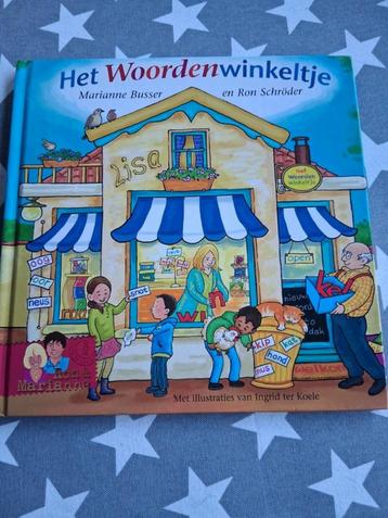 boek marianne busser en ron schroder - het woordenwinkeltje  beschikbaar voor biedingen