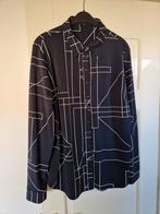 Mi Piace Travelstof blouse Grafische Print XL Nieuw €69,95, Kleding | Dames, Mi Piace, Blauw, Maat 46/48 (XL) of groter, Nieuw