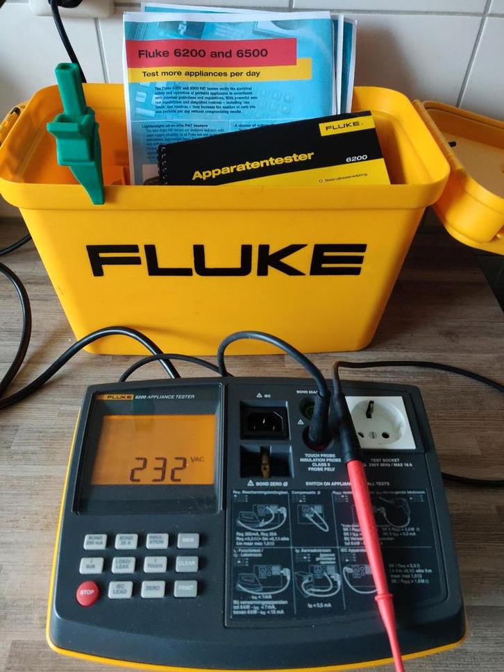 Fluke 6200 Appliance Tester – in nieuwstaat, Doe-het-zelf en Verbouw, Meetapparatuur, Zo goed als nieuw, Overige meters, Ophalen