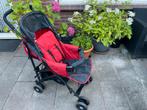 stevige hauck buggy, inklapbaar, rugl. kan helemaal plat, Kinderen en Baby's, Buggy's, Ophalen, Gebruikt, Overige merken, Verstelbare rugleuning