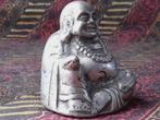 Origineel oud Chinees brons beeldje van Boeddha 6,5 cm., Ophalen of Verzenden