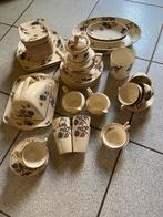 Geweldig mooi oud servies met bloemen., Verzenden