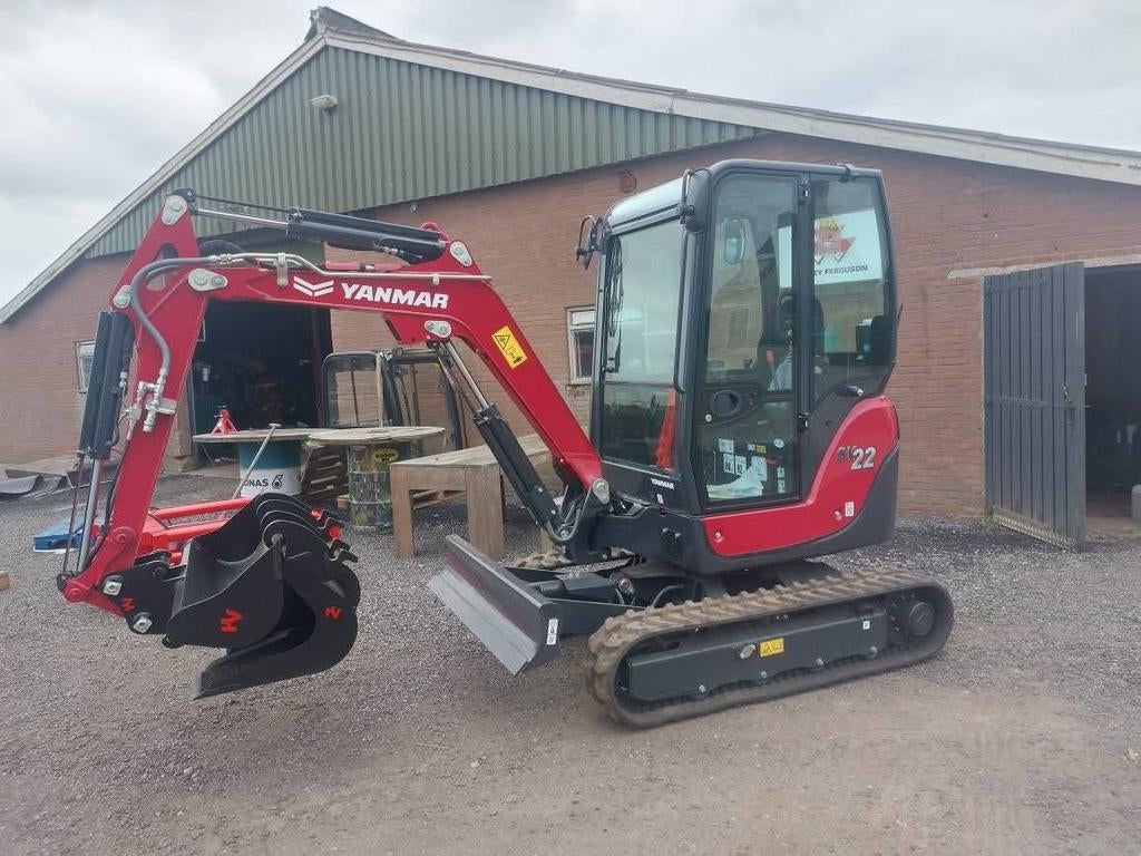 Yanmar  sv22  bj 2025  100 uur!, Zakelijke goederen, Ophalen of Verzenden, Wiellader of Shovel